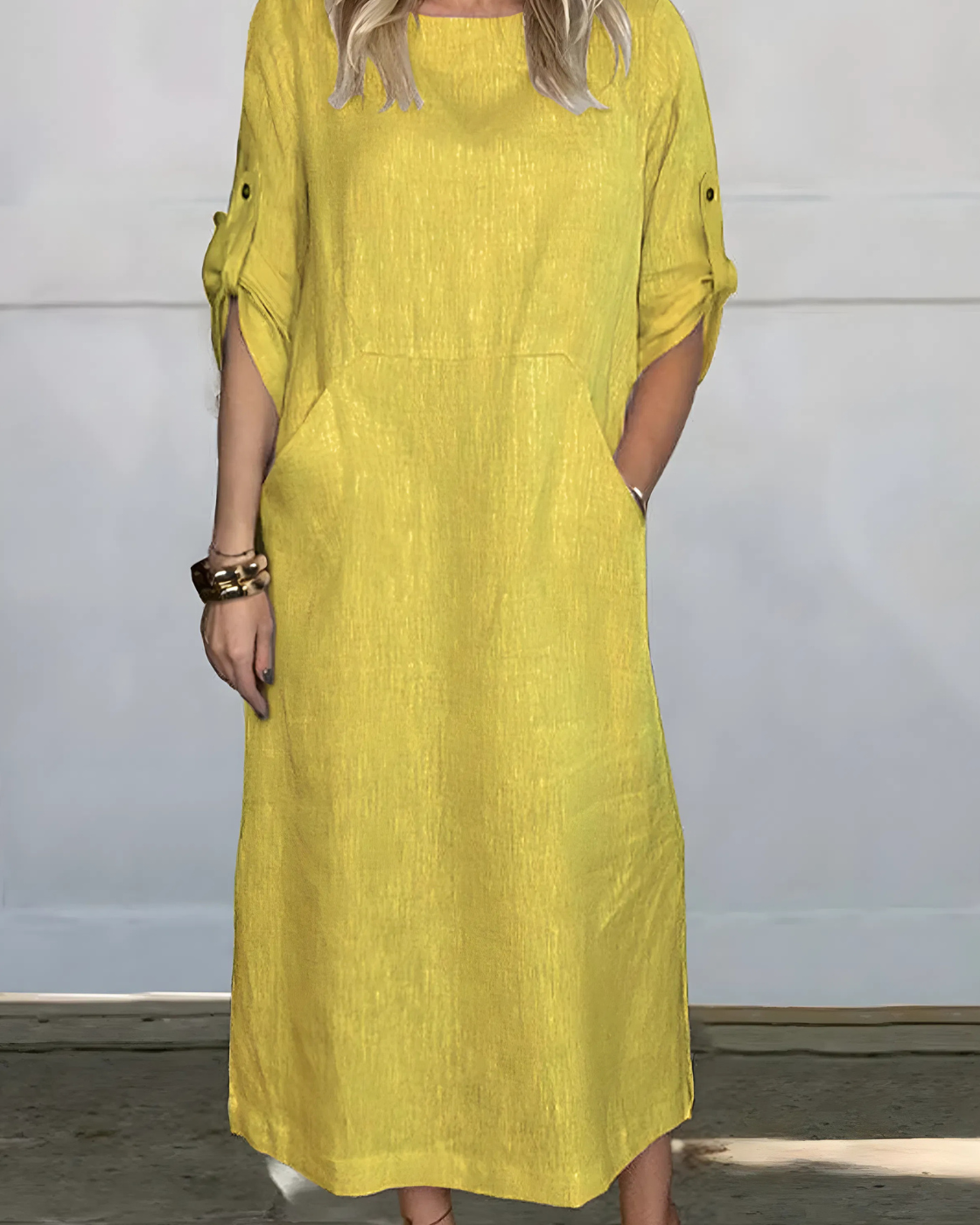 Vestido Casual Susan | Lino Puro – Llevá 2 y Pagá 1 (Válido Hoy)