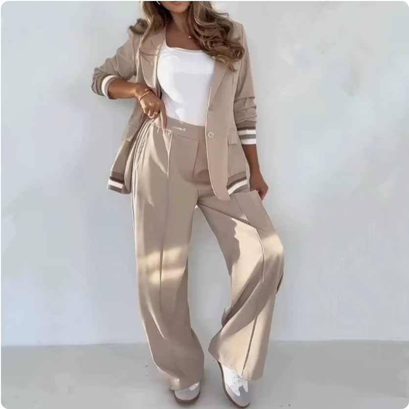 Conjunto de Chaqueta y Pantalón Luiza